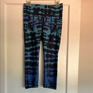Old Navy Blue Tie-Dye Leggings